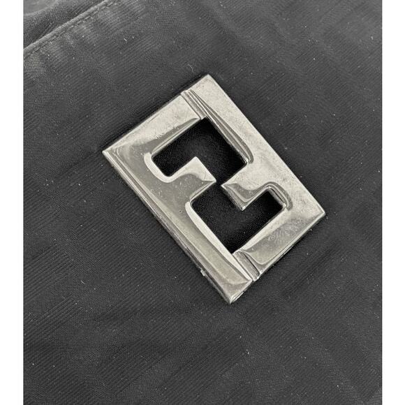 FENDI Black Zucca Crossbody Bag A-A23558 - Picture 12 of 13